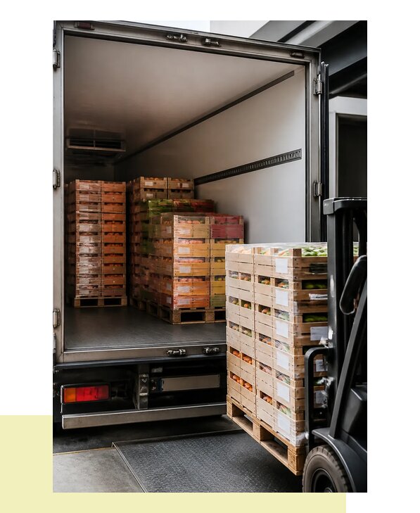 Перевозка сельхозпродукции на паллетах с доставкой в Азнакаево